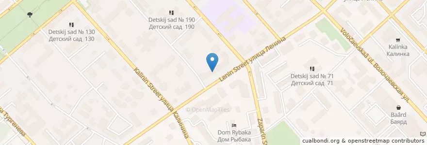 Mapa de ubicacion de Городская поликлиника №16 en Rusland, Federaal District Verre Oosten, Kraj Chabarovsk, Городской Округ Хабаровск.