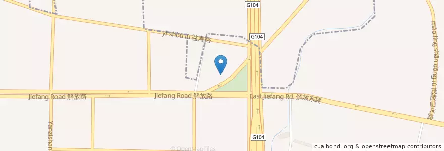 Mapa de ubicacion de 顺风肥牛(甸柳店) en Chine, Shandong, 济南市, 历下区.