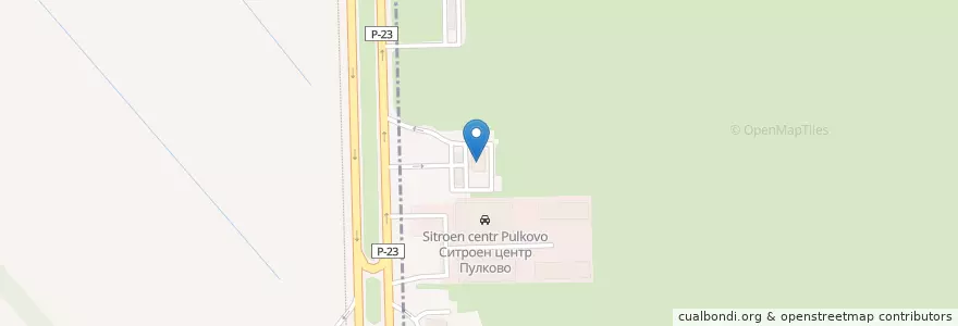 Mapa de ubicacion de Circle K en ロシア, 北西連邦管区, レニングラード州, サンクト ペテルブルク, Московский Район.