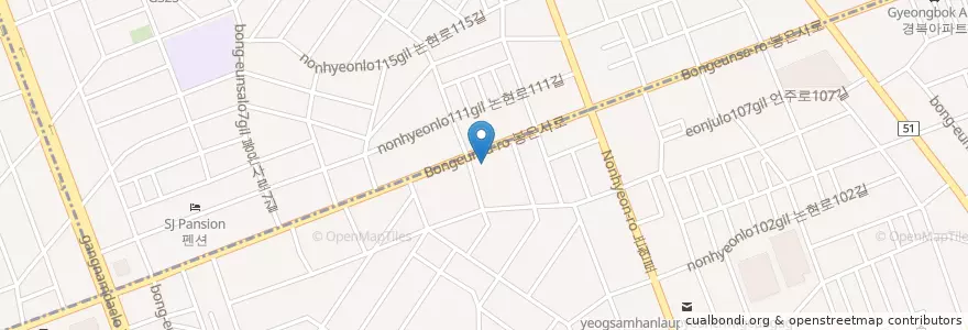 Mapa de ubicacion de 강남차병원 (공사중) en Республика Корея, Сеул, 강남구, 역삼동, 역삼1동.