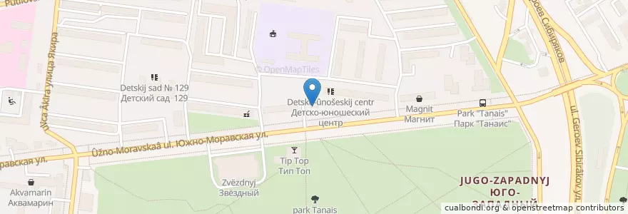 Mapa de ubicacion de Бир мир en Russia, Distretto Federale Centrale, Oblast' Di Voronež, Городской Округ Воронеж.