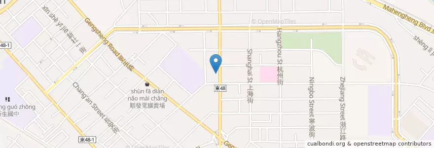 Mapa de ubicacion de 東佳幼兒園 en Taiwan, 臺灣省, Condado De Taitung, 臺東市.