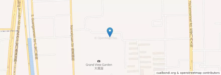 Mapa de ubicacion de 新国戏艺术中心 en 中国, 北京市, 河北省.