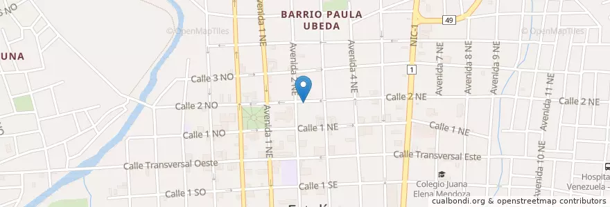 Mapa de ubicacion de La casa del Queso en ニカラグア, エステリ県, Estelí (Municipio), Estelí.