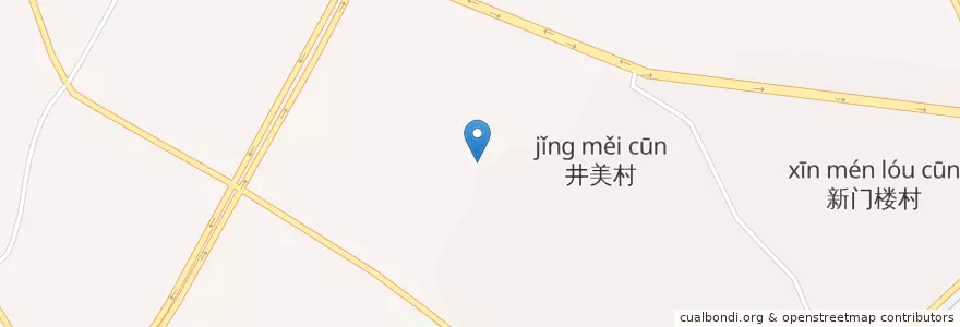 Mapa de ubicacion de 东坑镇 (Dongkeng) en Chine, Guangdong, Dongguan, 东坑镇 (Dongkeng).
