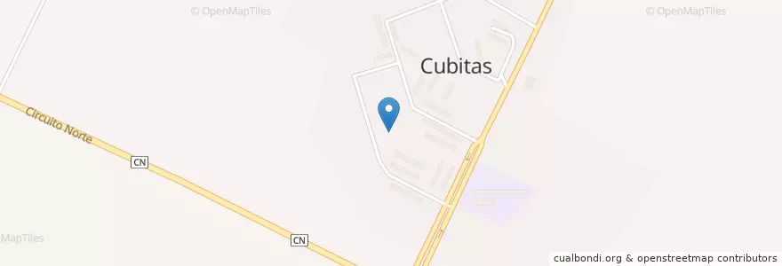 Mapa de ubicacion de Circulo Infantil en 쿠바, Camagüey, Sierra De Cubitas.