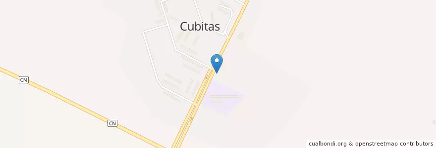 Mapa de ubicacion de Correos Cubitas en Cuba, Camagüey, Sierra De Cubitas.