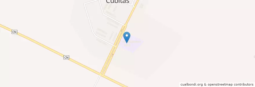Mapa de ubicacion de Centro Mixto "Orlando Gonzalez Ramirez" en 쿠바, Camagüey, Sierra De Cubitas.