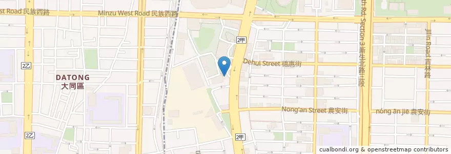 Mapa de ubicacion de 學餐:自助餐 en Taiwán, Nuevo Taipéi, Taipéi.