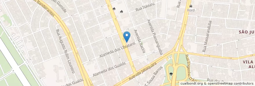 Mapa de ubicacion de Turmalina en 巴西, 东南部, 圣保罗, Região Geográfica Intermediária De São Paulo, Região Metropolitana De São Paulo, Região Imediata De São Paulo, 聖保羅.