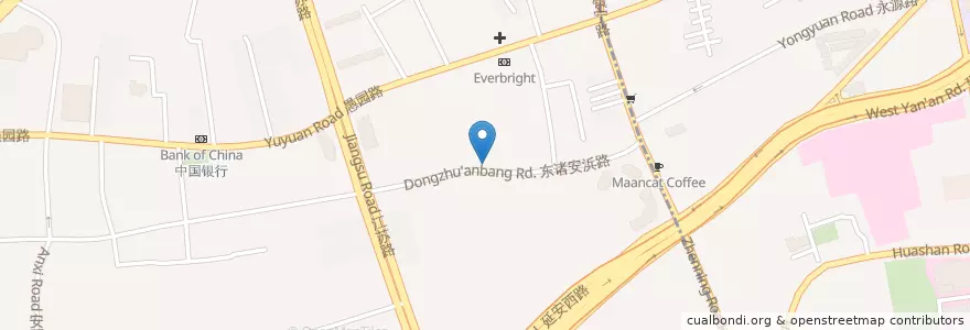 Mapa de ubicacion de Da Marco Italian Restaurant en Китай, Шанхай.