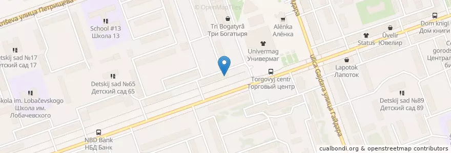 Mapa de ubicacion de Печка en ロシア, 沿ヴォルガ連邦管区, ニジニ・ノヴゴロド州, Городской Округ Дзержинск.