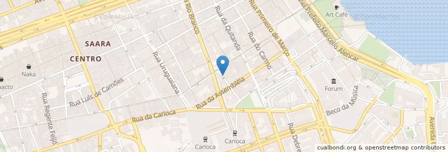 Mapa de ubicacion de Yaki & Sucos en ブラジル, 南東部地域, リオ デ ジャネイロ, Região Geográfica Imediata Do Rio De Janeiro, Região Metropolitana Do Rio De Janeiro, Região Geográfica Intermediária Do Rio De Janeiro, リオデジャネイロ.