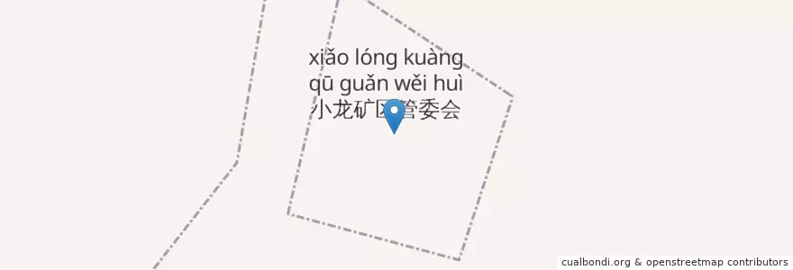 Mapa de ubicacion de 小龙矿区管委会 en 중국, 장시성, 지안시, 小龙镇, 小龙矿区管委会.
