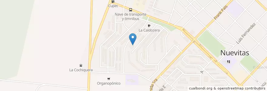 Mapa de ubicacion de Teléfono Público en 古巴, Camagüey, Nuevitas, Ciudad De Nuevitas, Ciudad De Nuevitas.