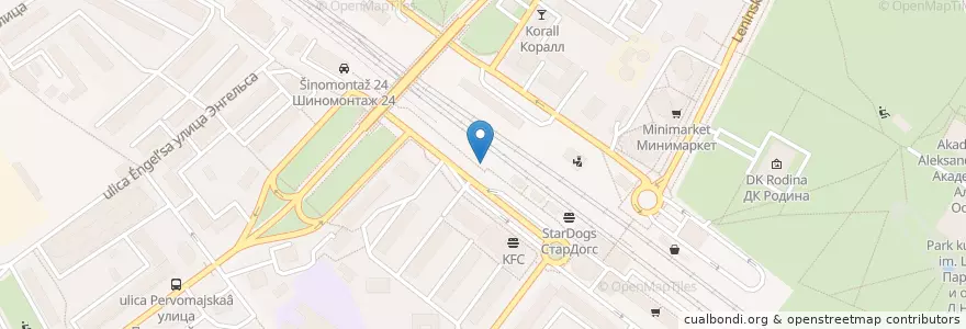 Mapa de ubicacion de Донер-кебаб en 러시아, Центральный Федеральный Округ, Московская Область, Городской Округ Химки.