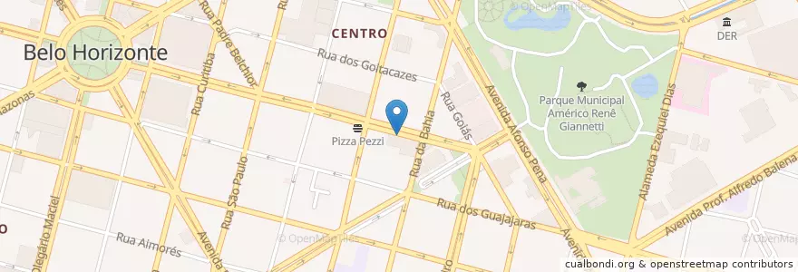 Mapa de ubicacion de Duke 'n Duke en ブラジル, 南東部地域, ミナス ジェライス, Região Geográfica Intermediária De Belo Horizonte, Região Metropolitana De Belo Horizonte, Microrregião Belo Horizonte, ベロオリゾンテ.