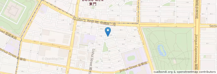 Mapa de ubicacion de 珍珠水果特調 en 臺灣, 新北市, 臺北市, 大安區.