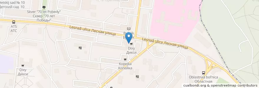 Mapa de ubicacion de Суши Лав en 러시아, Центральный Федеральный Округ, Московская Область, Городской Округ Дзержинский.