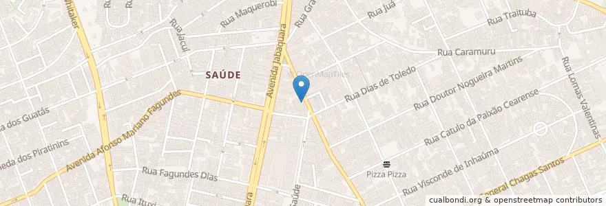 Mapa de ubicacion de Sabores do Sul en برزیل, منطقه جنوب شرقی برزیل, سائوپائولو, Região Geográfica Intermediária De São Paulo, Região Metropolitana De São Paulo, Região Imediata De São Paulo, سائوپائولو.