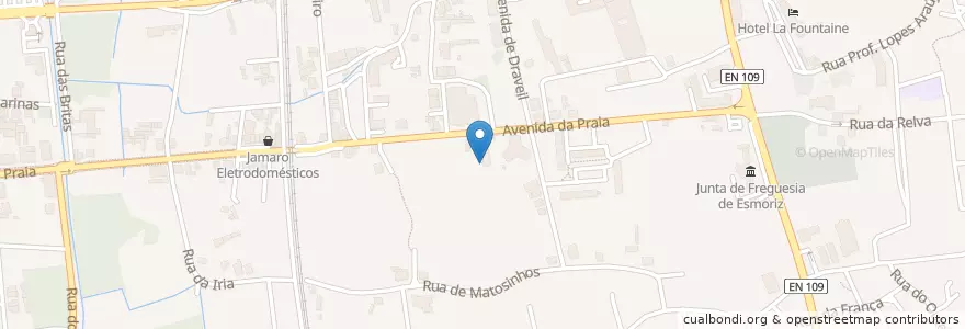 Mapa de ubicacion de Igreja Baptista Renovada en Portugal, Aveiro, Centre, Baixo Vouga, Ovar, Esmoriz.