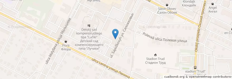 Mapa de ubicacion de А-мега en 俄罗斯/俄羅斯, Центральный Федеральный Округ, 莫斯科州, Коломенский Городской Округ.