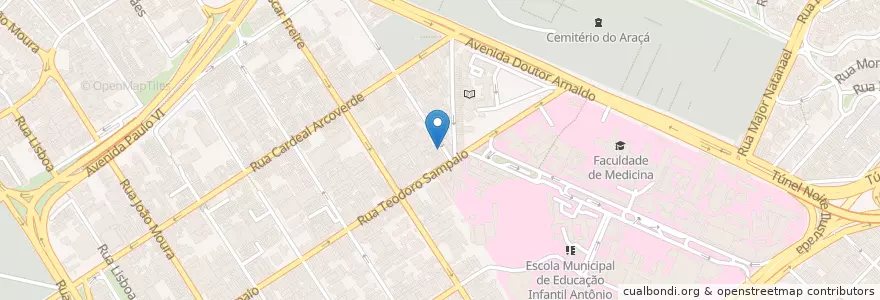 Mapa de ubicacion de Don Dentes en Brezilya, Güneydoğu Bölgesi, Сан Паулу, Região Geográfica Intermediária De São Paulo, Região Metropolitana De São Paulo, Região Imediata De São Paulo, Сан Паулу.