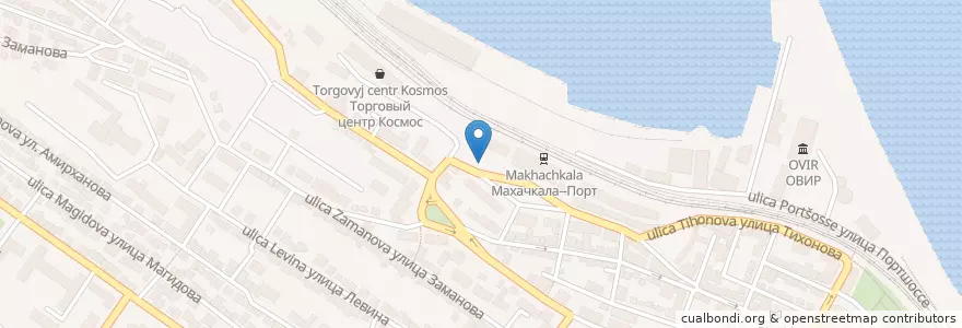Mapa de ubicacion de ВТБ Банк en ロシア, 北カフカース連邦管区, Дагестан, Городской Округ Махачкала.