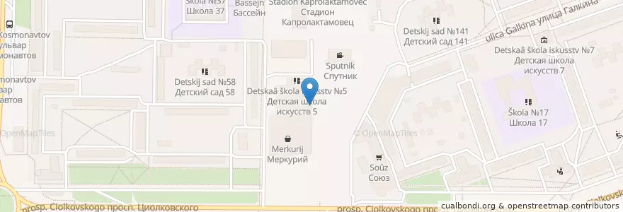 Mapa de ubicacion de Дзержинск 606034 en Rusia, Приволжский Федеральный Округ, Óblast De Nizhni Nóvgorod, Городской Округ Дзержинск.