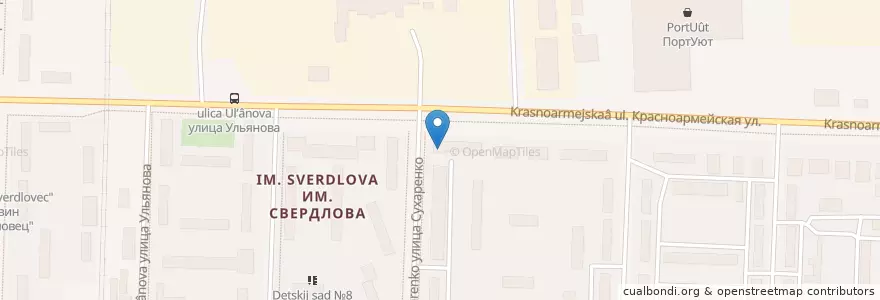 Mapa de ubicacion de Дзержинск 606002 en ロシア, 沿ヴォルガ連邦管区, ニジニ・ノヴゴロド州, Городской Округ Дзержинск.