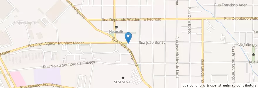 Mapa de ubicacion de ROSI en Brazil, Jižní Region, Paraná, Região Geográfica Intermediária De Curitiba, Região Metropolitana De Curitiba, Microrregião De Curitiba, Curitiba.