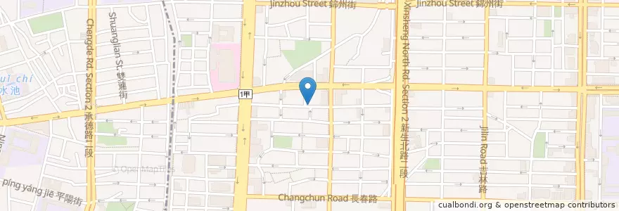 Mapa de ubicacion de 好朋友居酒屋 en Taiwan, 新北市, Taipé, 中山區.