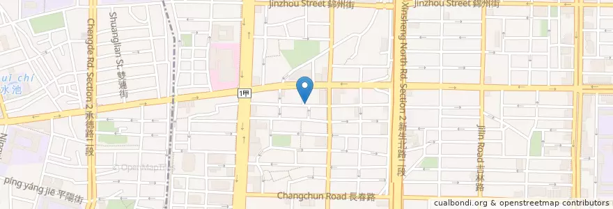 Mapa de ubicacion de 天心牙醫診所 en 台湾, 新北市, 台北市, 中山区.