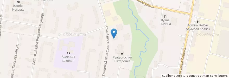 Mapa de ubicacion de Репетитор en 俄罗斯/俄羅斯, Центральный Федеральный Округ, 莫斯科州, Городской Округ Подольск.