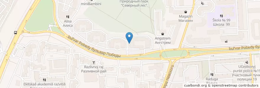 Mapa de ubicacion de Японский квартал en Rusland, Centraal Federaal District, Oblast Voronezj, Городской Округ Воронеж.