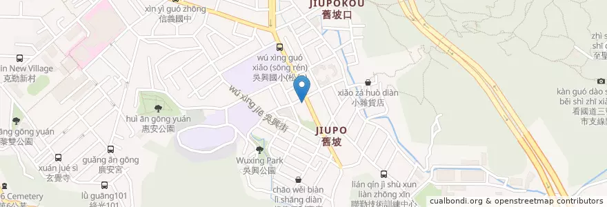 Mapa de ubicacion de 世樺牙醫 en تایوان, 新北市, تایپه, 信義區.