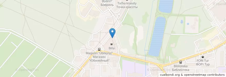 Mapa de ubicacion de Петерфест en Russia, Distretto Federale Centrale, Oblast' Di Mosca, Городской Округ Красногорск.