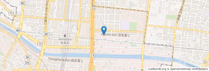 Mapa de ubicacion de きさらぎ en Jepun, 東京都.
