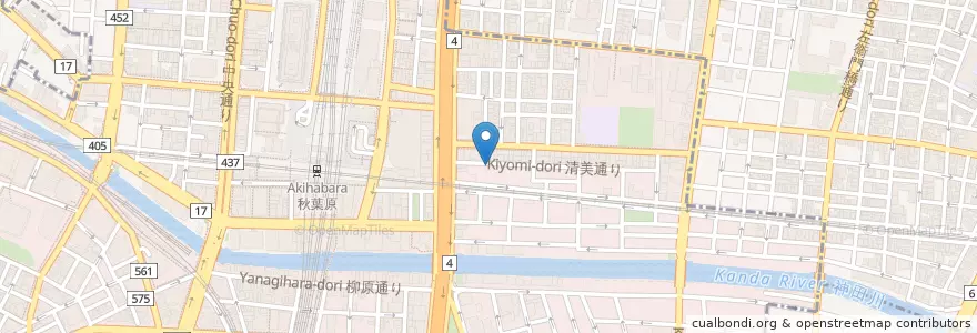 Mapa de ubicacion de Laffine en 日本, 東京都.