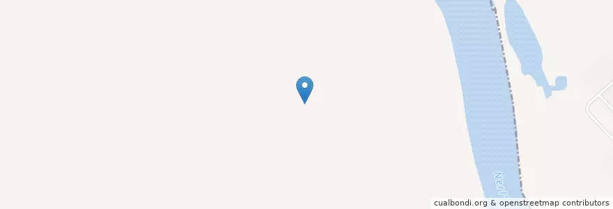 Mapa de ubicacion de Калязинский район en Rússia, Distrito Federal Central, Тверская Область, Калязинский Район, Нерльское Сельское Поселение.