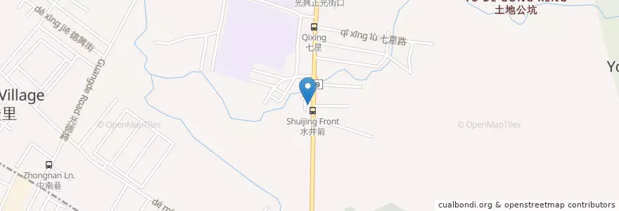 Mapa de ubicacion de 食全(太平)牛肉麵 en Taiwan, 臺中市, 太平區.