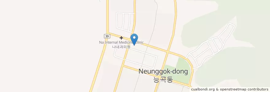 Mapa de ubicacion de 신한은행 en Korea Selatan, Gyeonggi, 시흥시.