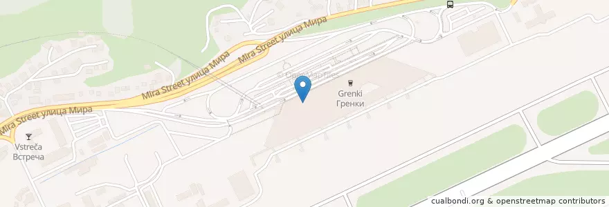 Mapa de ubicacion de Шоколадница en Rusia, Южный Федеральный Округ, Краснодарский Край, Городской Округ Сочи.