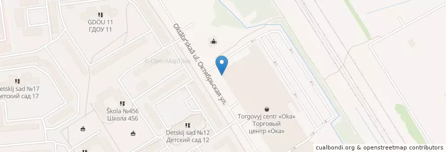 Mapa de ubicacion de МакАвто en Rusland, Северо-Западный Федеральный Округ, Oblast Leningrad, Sint-Petersburg, Колпинский Район, Колпино.