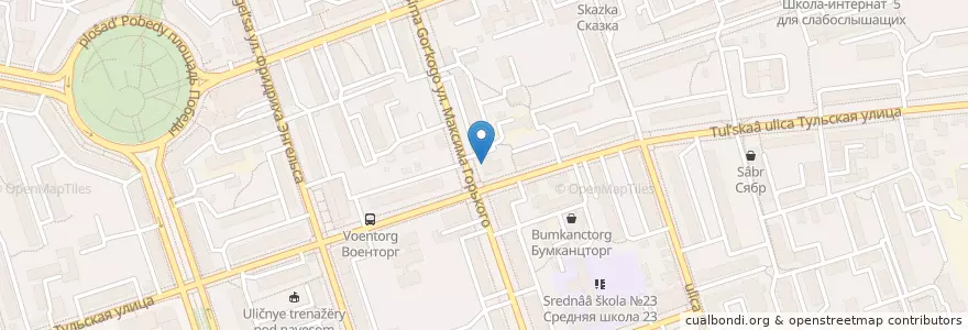 Mapa de ubicacion de Аптечный склад en Rusland, Centraal Federaal District, Oblast Kaloega, Городской Округ Калуга.