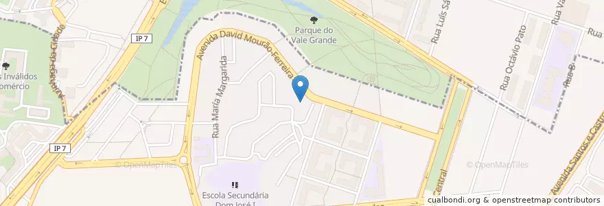 Mapa de ubicacion de Biblioteca Maria Keil en 葡萄牙, Área Metropolitana De Lisboa, Lisboa, Grande Lisboa, 里斯本, Lumiar.