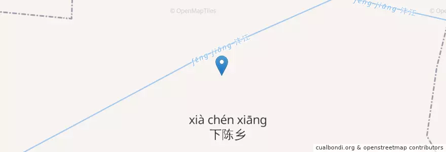 Mapa de ubicacion de 相城垦殖场 en 中国, 江西省, 宜春市, 高安市 (Gao'an), 相城垦殖场.
