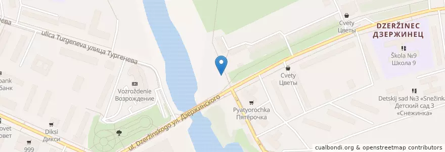 Mapa de ubicacion de Хорошее место en Rusia, Distrito Federal Central, Óblast De Moscú, Пушкинский Городской Округ.