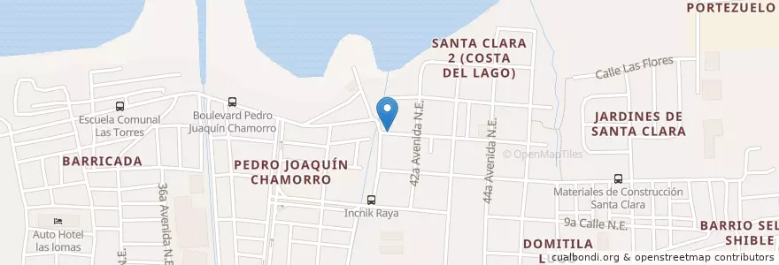 Mapa de ubicacion de Selston en Nicaragua, Departamento De Managua, Managua (Municipio).