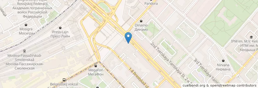 Mapa de ubicacion de Вьет Экспресс en Rusia, Distrito Federal Central, Москва, Distrito Administrativo Central, Тверской Район.